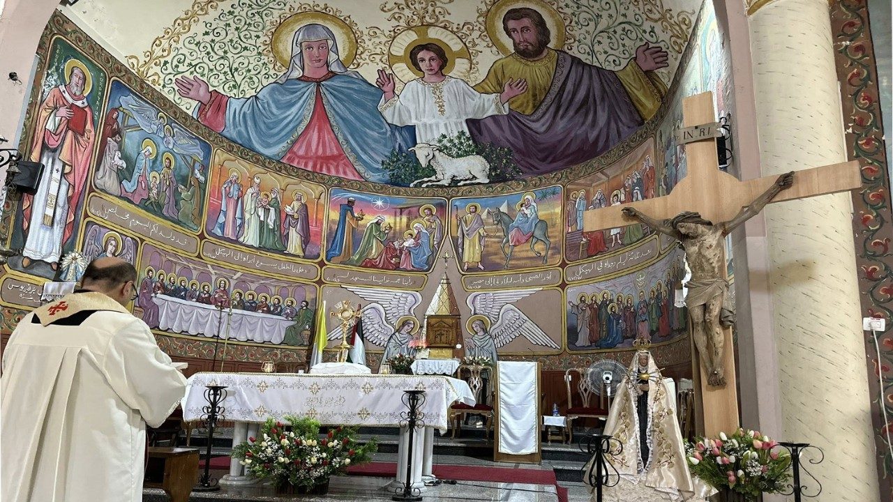 Paroisse latine de la Sainte-Famille à Gaza-ville.  