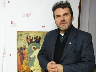 Le Père Piotr Wilk, curé de la paroisse de Saint-Amé des Troix vallées et du Ban de Vagney