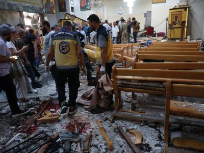 انفجار كنيسة مار إلياس في دمشق: هجوم على ذاكرة المشرق ووجدان شعوبه